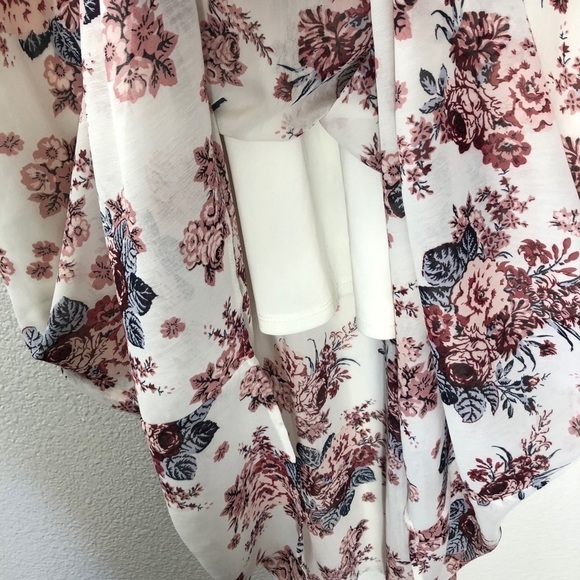 Floral Love, Fire White Maxi Dress - Picture 8 of 8